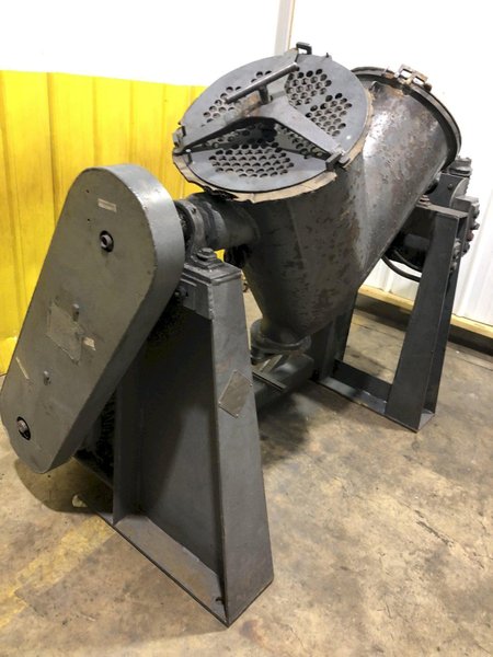 3 CUBIC FEET PATTERSON KELLEY CARBON STEEL POWDER V BLENDER: STOCK #17256