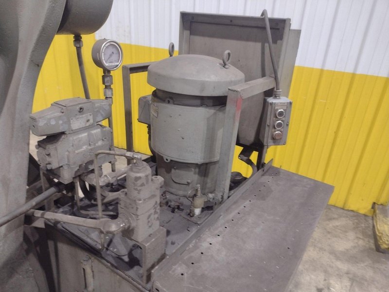400 TON RODGERS  MODEL #1F400D-7214 HYDRAULIC HORIZONTAL INCLINED WHEEL PRESS: YOBRO 24526