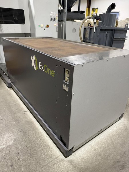 2021 ExOne type S-MaX 2.0 furan sand printer s/n 020.0227, rated at 400 volt, with traveling table type JB s/n 401.0342, sand transporter typeSC s/n 408.0687, 1800 x 1000 x 700 mm build box, up to 125/l/h per hour, S-Max pro software and controls