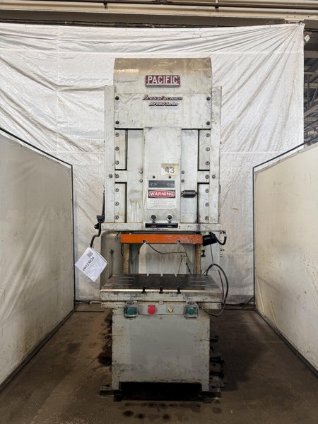 110 TON PACIFIC 110 PF-OBS HYDRAULIC PRESS. STOCK # 0223826.