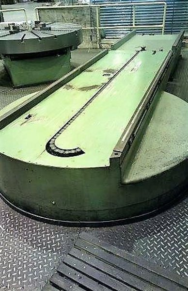 Dorries VCE 180 80&quot; CNC Vertical Boring Mill W/Milling &amp; Pallet Shuttle