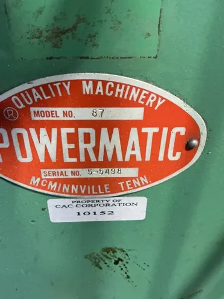 POWERMATIC 24” X 24” VERTICAL BAND SAW   -  87