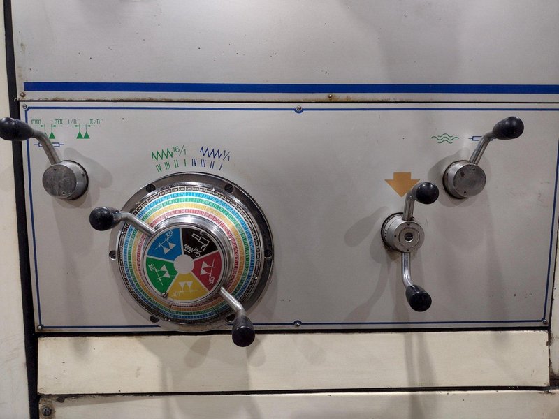 40&quot; x 80&quot; BIRMINGHAM MODEL #DL4080 ENGINE LATHE, 5-1/8&quot; HOLLOW SPINDLE HOLE: STOCK #19321