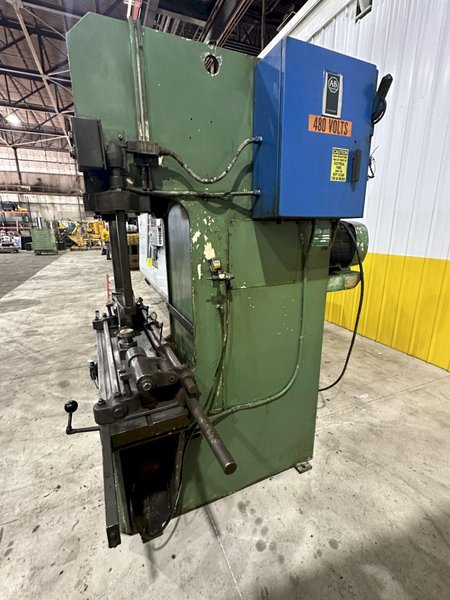 12 TON GREENERD MODEL #HCS-12-8 HYDRAULIC C-FRAME STRAIGHTENING PRESS: STOCK #20683