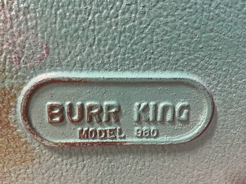 BURR KING 2 HP BENCHTOP BELT SANDER  -  960