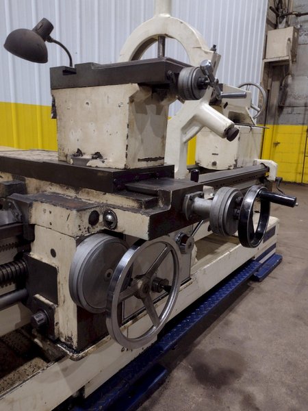 40&quot; x 80&quot; BIRMINGHAM MODEL #DL4080 ENGINE LATHE, 5-1/8&quot; HOLLOW SPINDLE HOLE: STOCK #19321
