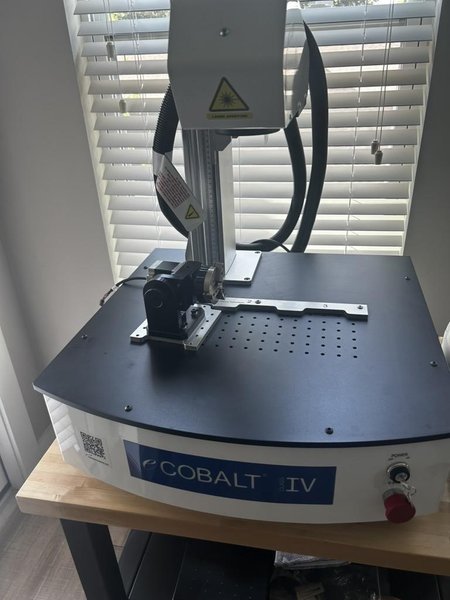50W eCobalt IV Fiber Laser Engraver, 2024