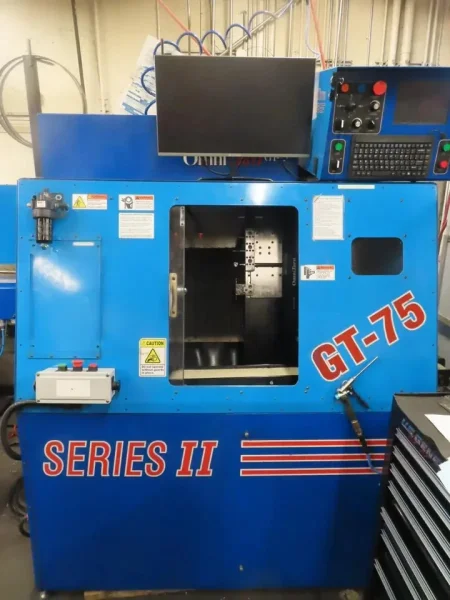 2022 OmniTurn GT-75 Series II CNC Lathe - Low Hours - Barfeeder - Oregon $29,500