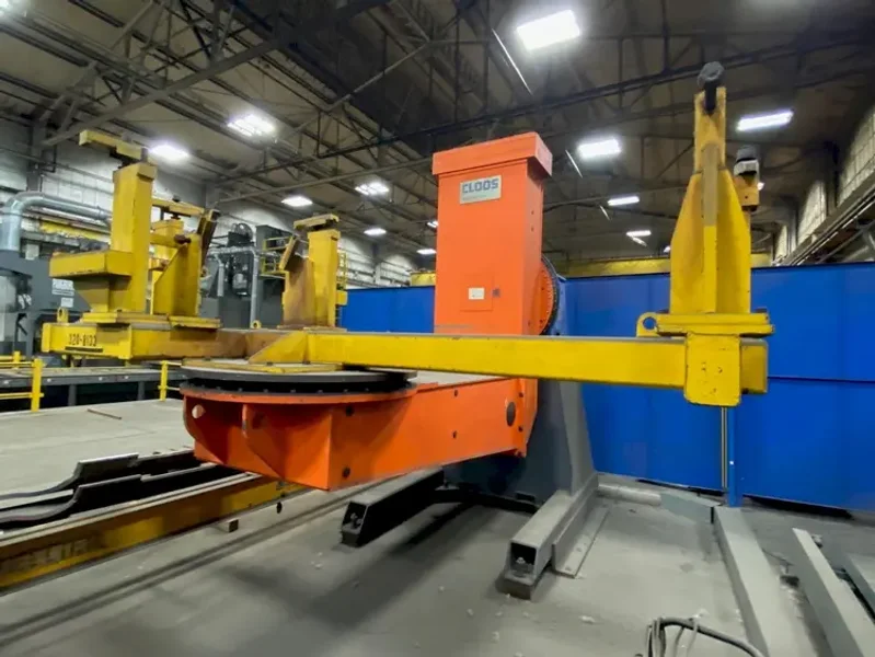 USED CLOOS HIGH PERFORMANCE DUAL STATION ROBOTIC WELDING CELL