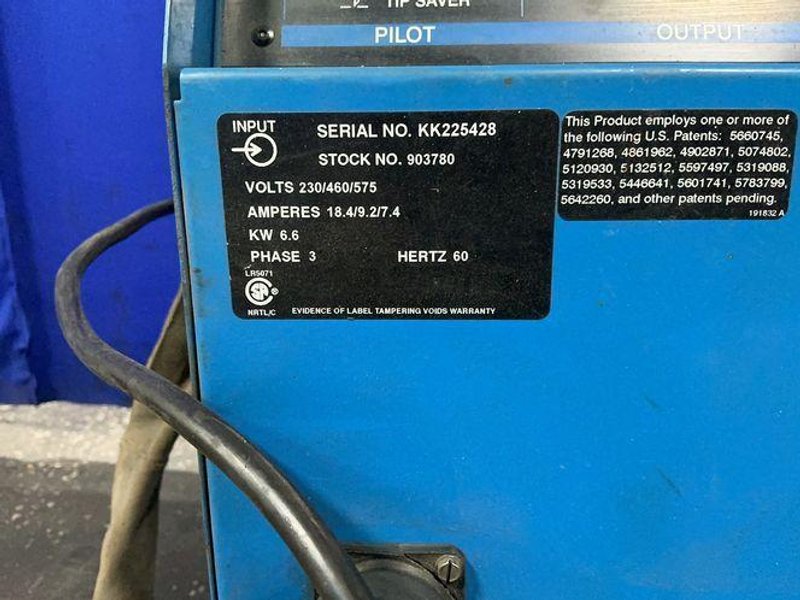 MILLER 6.6 KW PLASMA CUTTER  -  SPECTRUM 701