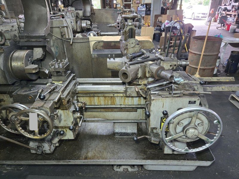 WARNER &amp; SWASEY 1A MODEL M-3400 TURRET LATHE. STOCK # 0992725.