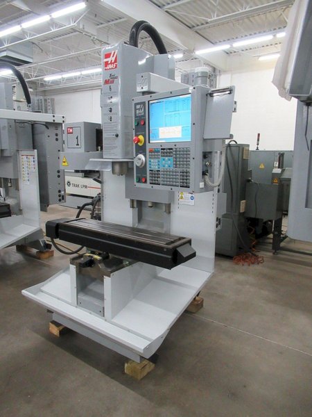Haas TM-1 CNC Vertical Toolroom Mill, 30"X12"x16", 10 Station ATC, 4KRPM, Intuitive Programming