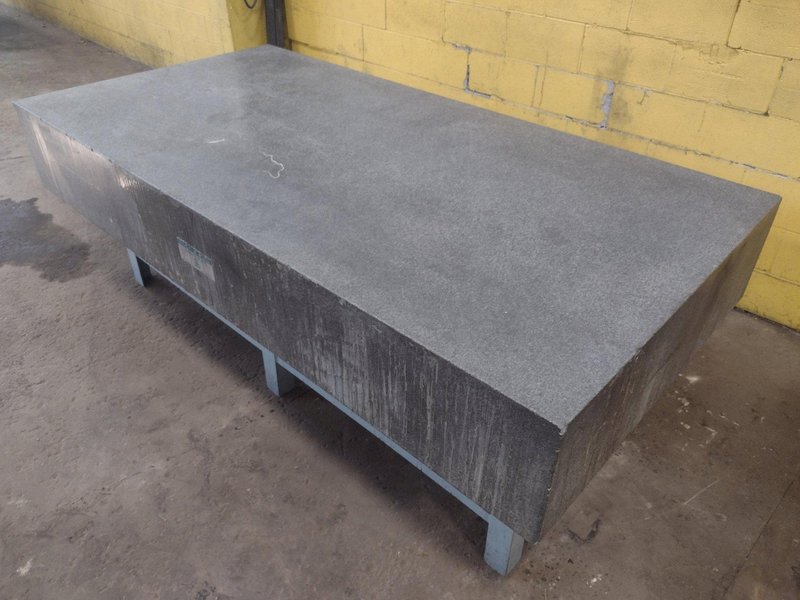 8&#039; X 4&#039; X 14&quot; ROCK OF AGES PRECISION LAYOUT INSPECTION GRANITE TABLE: STOCK #23806