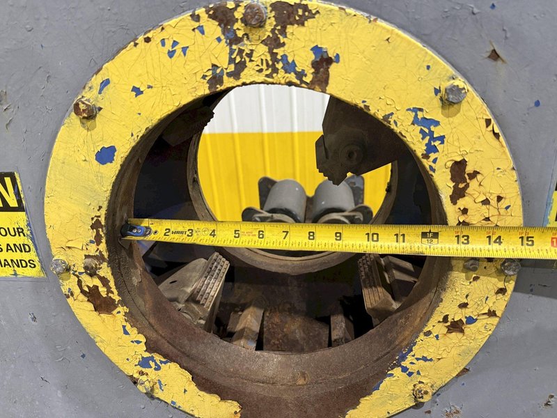 12" GOTCO MODEL #FT-80-2145 PIPE BUCKING "MAKE &amp; BREAK" TORQUE PIPE MACHINE: YOBRO #24411