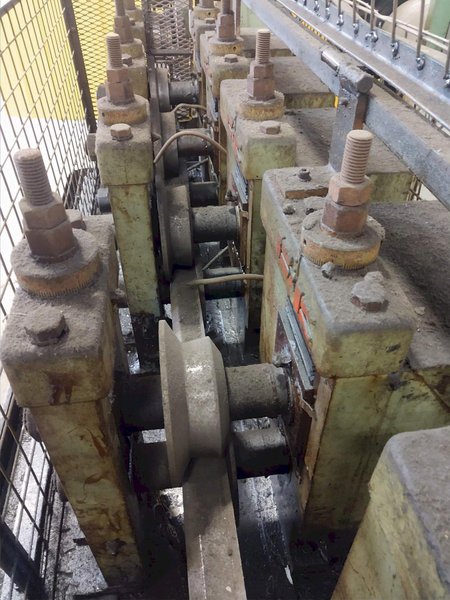 7 STAND X 1.5&quot;  B&amp;K MODEL RFC-04 ROLLFORMER WITH COIL ATTACHMENT: STOCK #11885