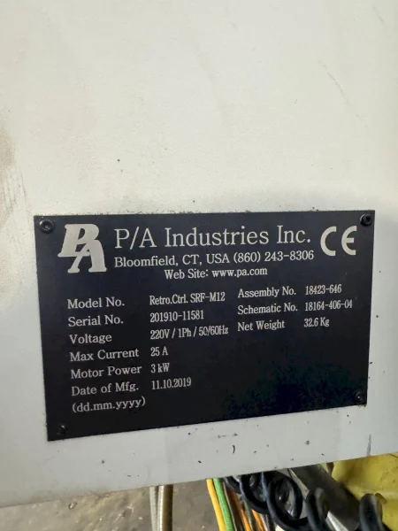 12&quot; x .138&quot; PA INDUSTRIES ULTRA MAGNUM SERVO FEEDER: YOBRO #23938