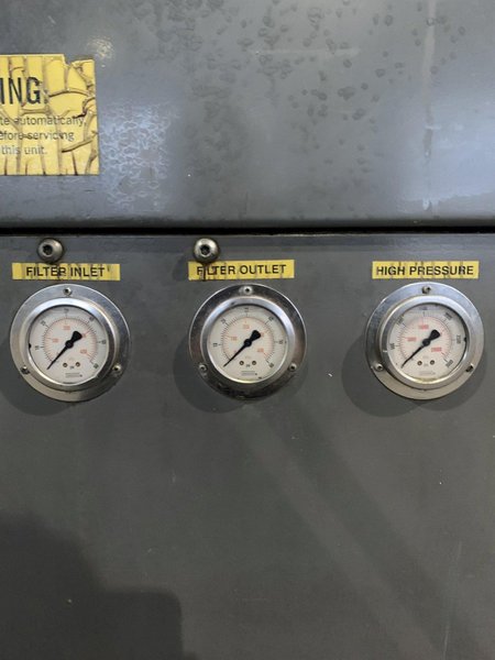 CHIP BLASTER VEGA1000 HIGH PRESSURE COOLANT SYSTEM. STOCK # 1271523.