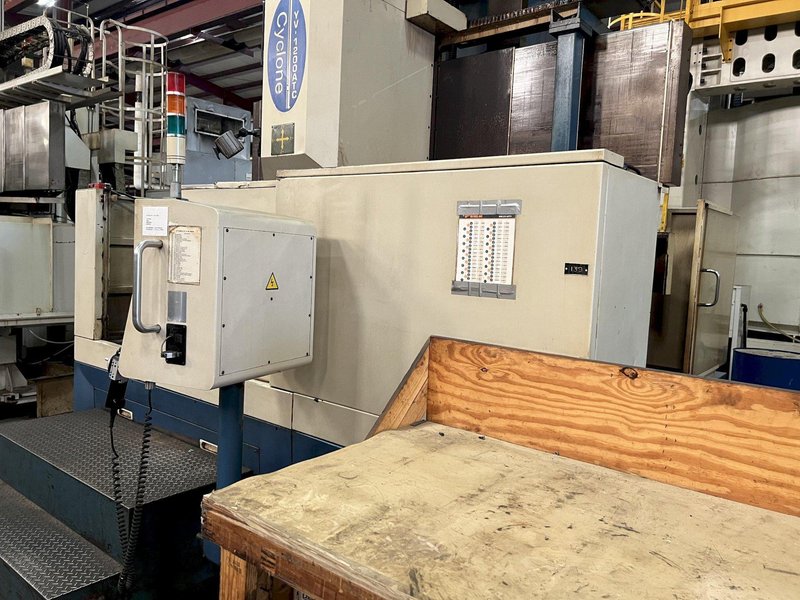 USED, 49&quot; YOU JI MODEL YV-1200ATC CNC Vertical Lathe