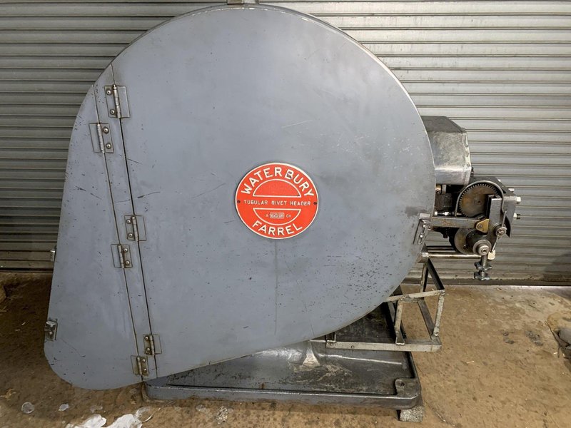 3/16&quot; Waterbury #1 2 Die 4 Blow Tubular Rivet Header