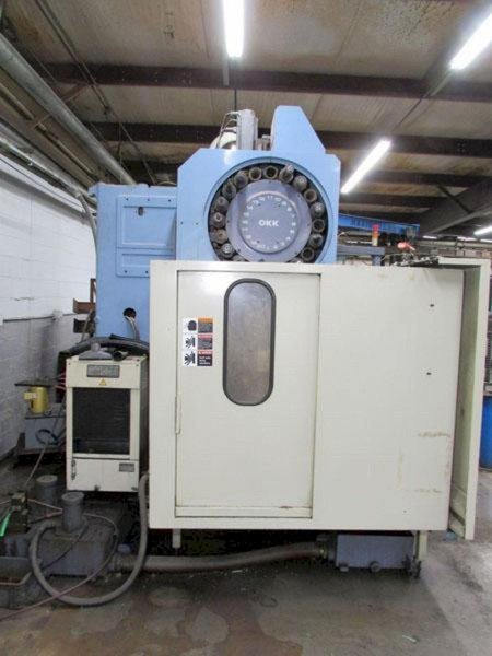 OKK PCV-55 5-AXIS CNC VERTICAL MACHINING CENTER. STOCK # 0527322