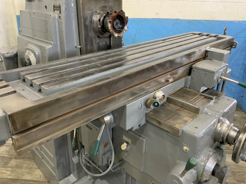 KEARNEY &amp; TRECKER MODEL 307-S-12 HORIZONTAL MILL STOCK #81260