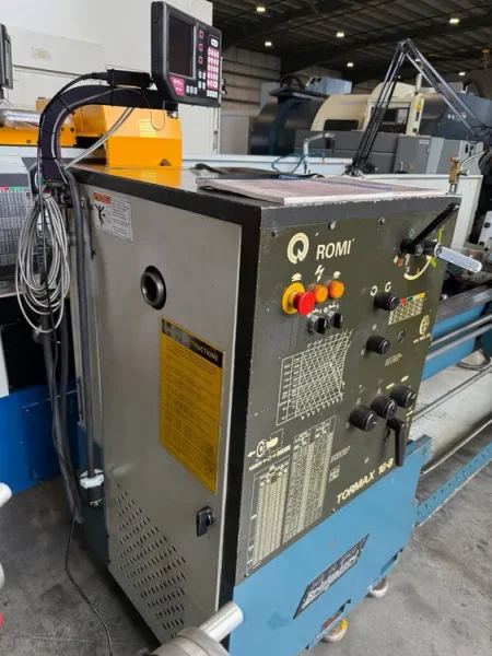 ROMI TORMAX 16-8  16” x 60” Engine Lathe DRO 1996’ #7932