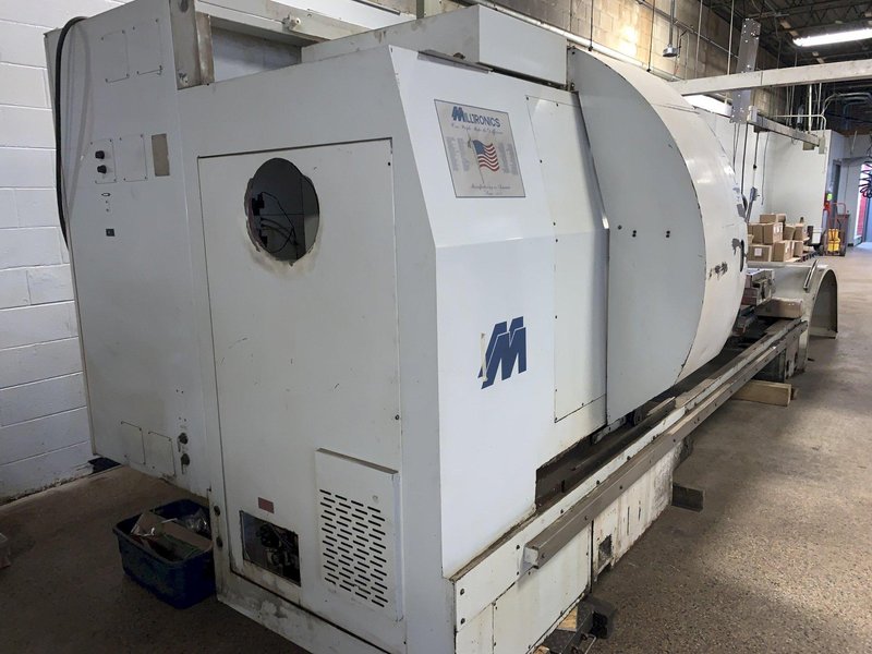 Milltronics ML40 x 80 Flat Bed CNC Lathe / Turning Center S/N 9261