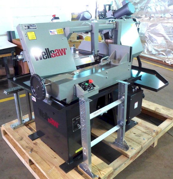 13" x 16" Wellsaw Horizontal Band Saw 1316S, Miter, 1" Blade, 3 HP, New, In Stock