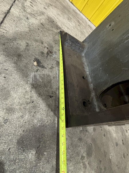 72&quot; H X 36&quot; W STEEL SLOTTED ANGLE PLATE: STOCK #23589