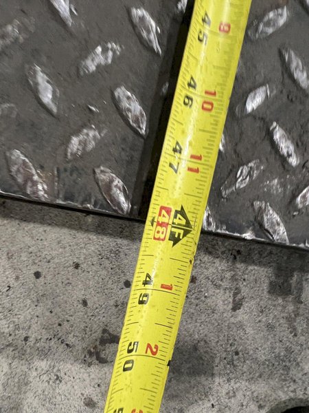 5,000 LB METTLER TOLEDO INDUSTRIAL FLOOR SCALE: STOCK 22099