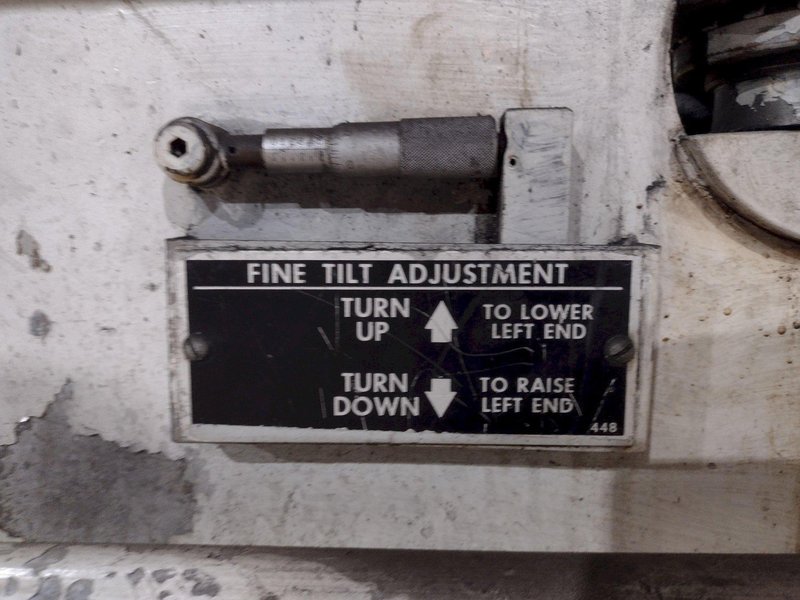 55 TON X 10' PACIFIC MODEL J55-10 HYDRAULIC PRESS BRAKE WITH HURCO BACK GAUGE: STOCK #10653