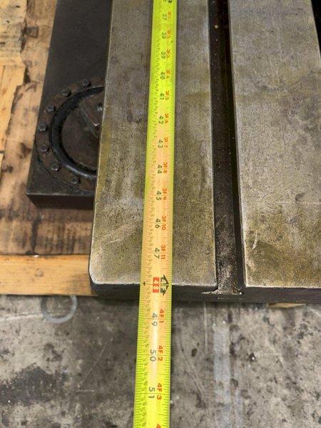 36&quot; X 48&quot; GIDDINGS &amp; LEWIS AIR LIFT ROTARY TABLE: STOCK #23586