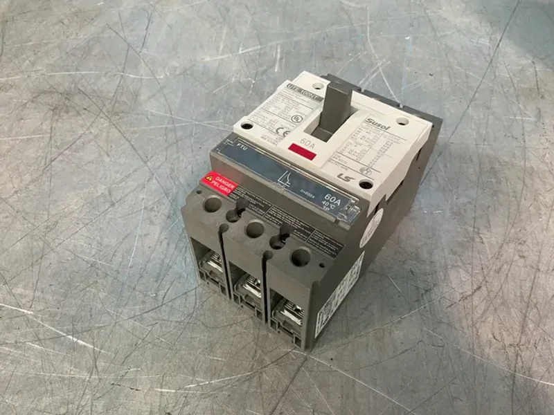 LS ELECTRIC 60 AMPS MOLDED CASE CIRCUIT BREAKER   -  02050249UL