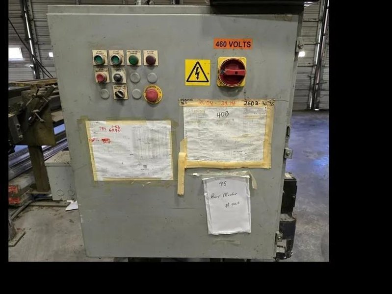3&quot; OD X 120&quot; KENT BURRMASTER BRUSH DEBURRING MACHINE