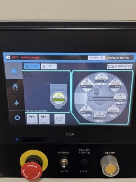 Doosan AWC 8 Station Pallet Changer, 2022 – 13 Total Pallets, 5 Custom Pallets, LOW Hours, Used With DVF 5000 Mill