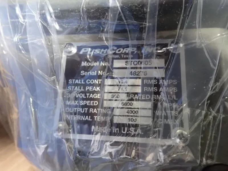 PUSHCORP, INC. ROBOT SERVO SPINDLE  -  STC0605