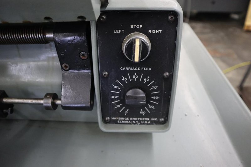 Hardinge HLV-H Toolroom Lathe, Variable Speed Spindle, Power Feeds, Threading, 5C Closer, Chucks- Auction Item