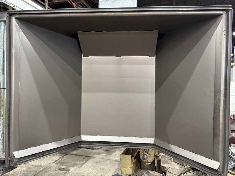 72” TABLE PANGBORN MODEL LK ROTOBLAST SHOT BLAST MACHINE: YOBRO #24357