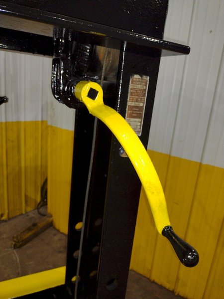 150 TON DAKE MODEL #5-150 H-FRAME HYDRAULIC PRESS: YOBRO #24689