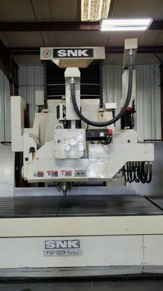 SNK FSP-120V CNC 5 Axis Profiler Mill