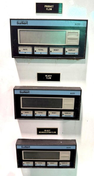 U.S. Filter Reverse Osmosis System ROSLH3042, 20 HP Pump