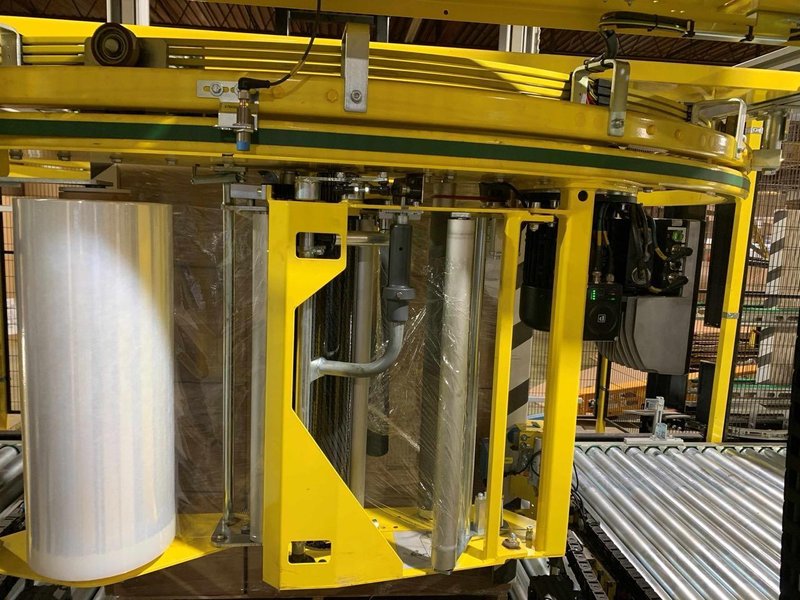 Signode Muller 1825B Stretch Wrapper – 2022 – Rotary Ring System with Corner Post Device