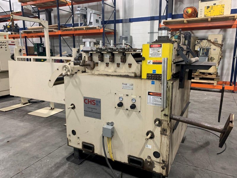 36" CHS Automation Model# DRFS-336 Servo Feed with Straightener, New 2010