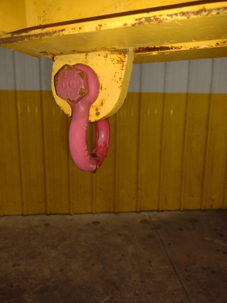 10,000 LBS X 128" X 10" CALDWELL MODEL #17-5-10 SPREADER BAR: YOBRO #24576