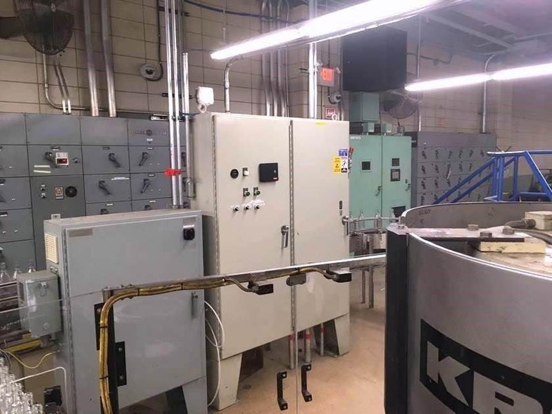Krones 45 Valve Variojet Rotary Ionized Air Rinser, 1999