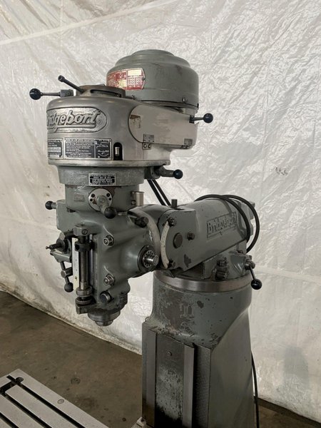 1-HP BRIDGEPORT SERIES 1 VERTICAL MILL. STOCK #0254024