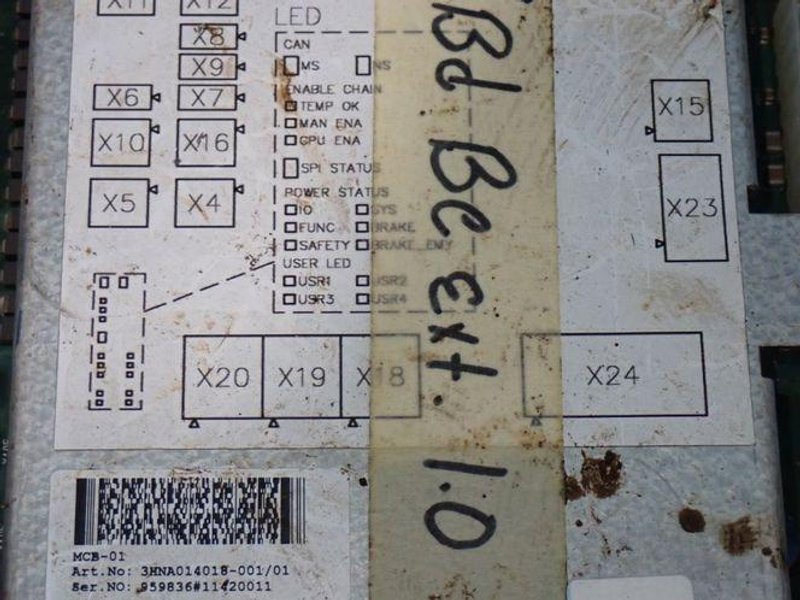 ABB Mcb-01 Manipulator Control Board - 3hna014018-001/01