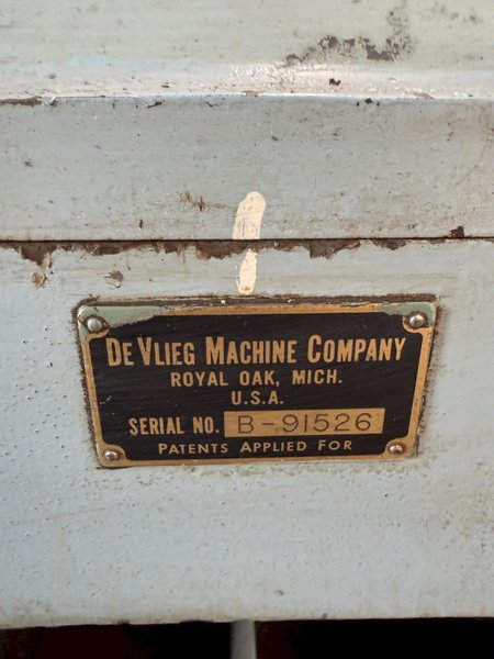 20" X 40" DEVLIEG BOX TYPE 4-PIECE ANGLE PLATE SET. STOCK # 0115126