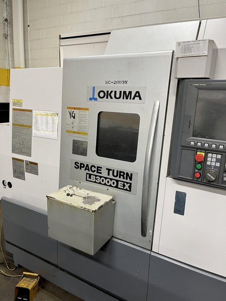 2011 Okuma LB3000EX-MYW/450 Used CNC Lathe For Sale