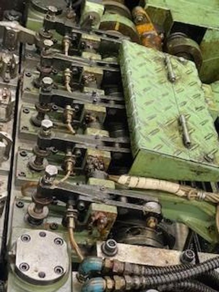 SAKAMURA #BPF-540, 6-STATION 5-DIE PARTS FORMER w/UNIVERSAL TRANSFER